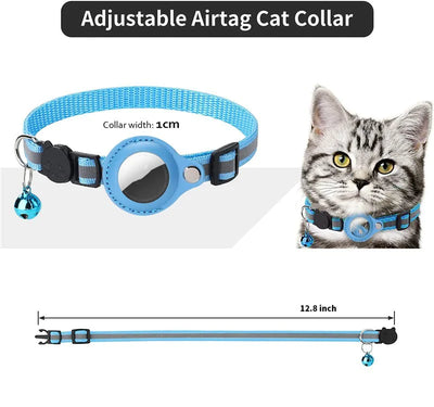 FindMyCat Pro - AirTag Collar for Cat Safety & Tracking
